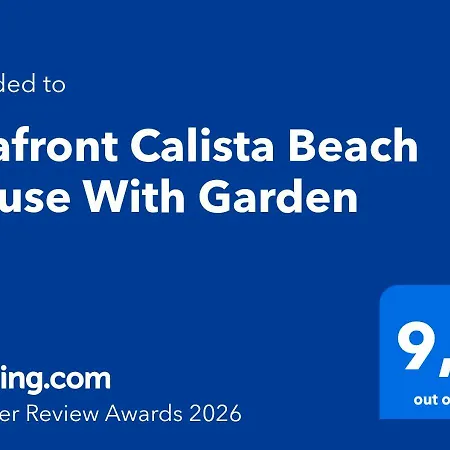 Casa vacanze Seafront Calista House With Garden *